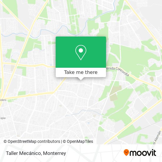 Taller Mecánico map