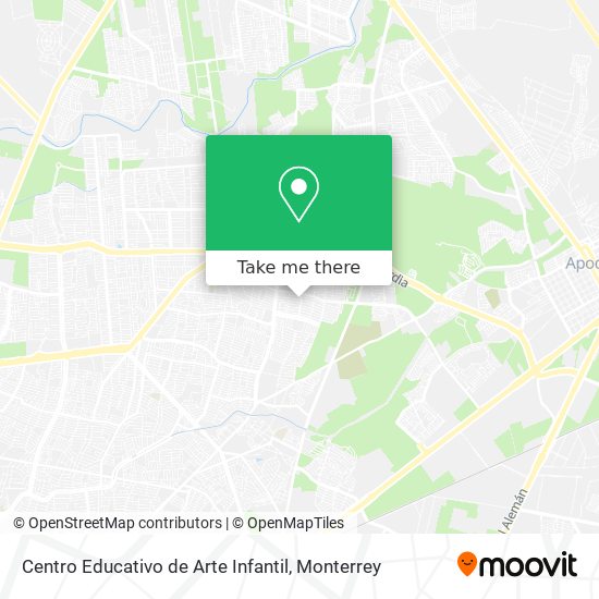 Centro Educativo de Arte Infantil map