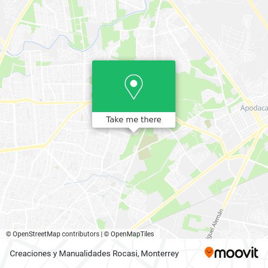 Mapa de Creaciones y Manualidades Rocasi
