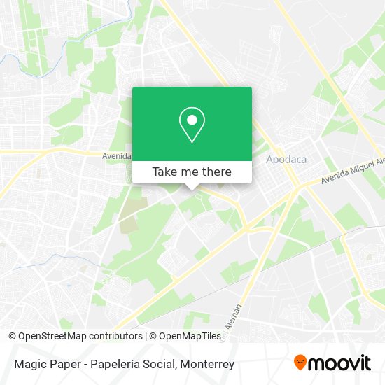 Mapa de Magic Paper - Papelería Social