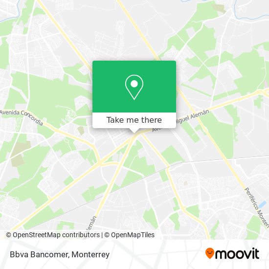 Mapa de Bbva Bancomer