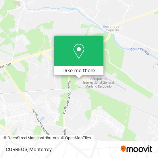 Mapa de CORREOS