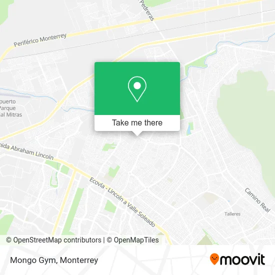 Mongo Gym map
