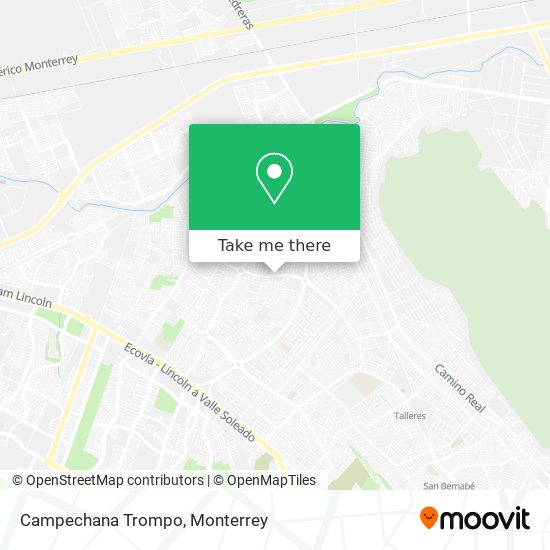 Mapa de Campechana Trompo