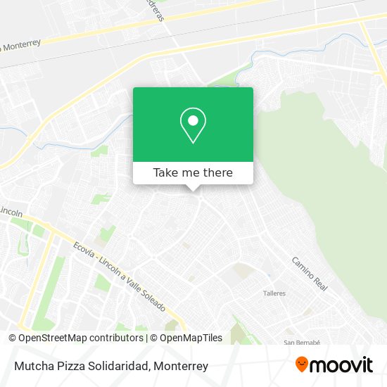 Mutcha Pizza Solidaridad map