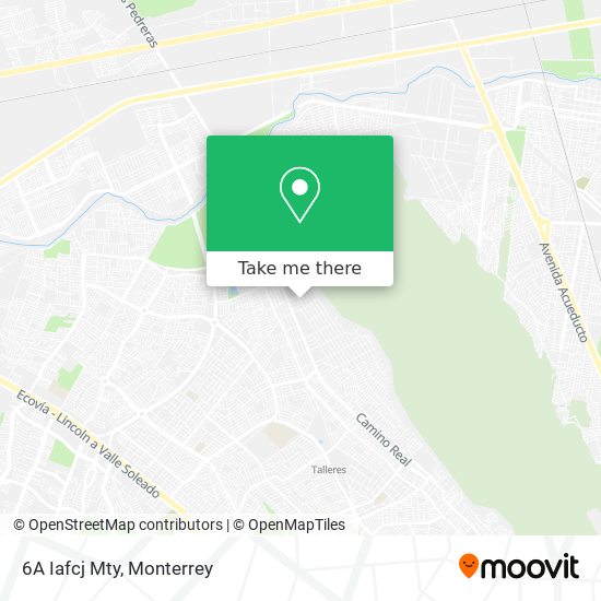 Mapa de 6A Iafcj Mty
