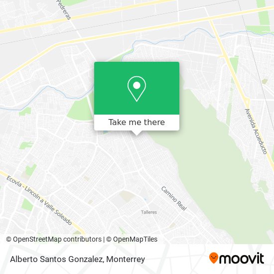Alberto Santos Gonzalez map