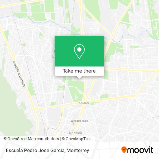 Mapa de Escuela Pedro José García