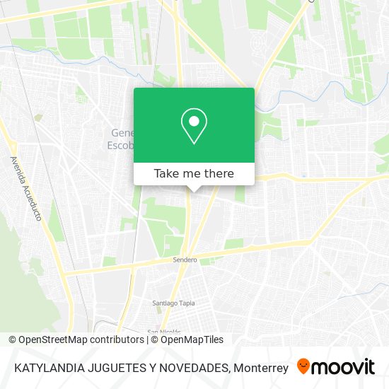 KATYLANDIA JUGUETES Y NOVEDADES map