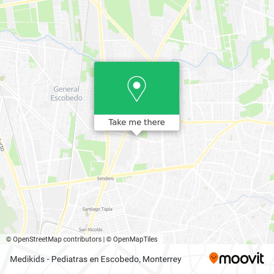Medikids - Pediatras en Escobedo map