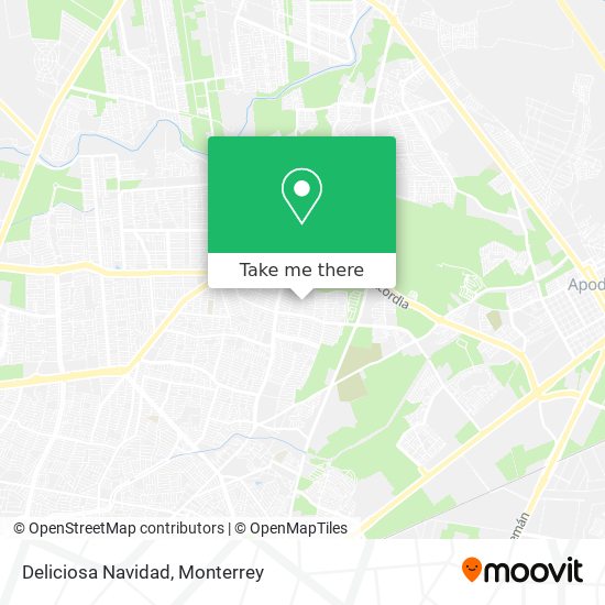 Mapa de Deliciosa Navidad
