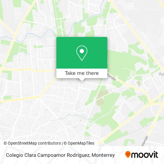 Colegio Clara Campoamor Rodríguez map