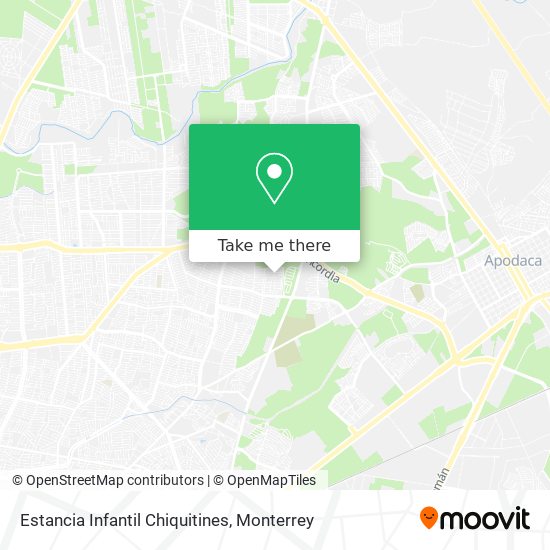 Estancia Infantil Chiquitines map