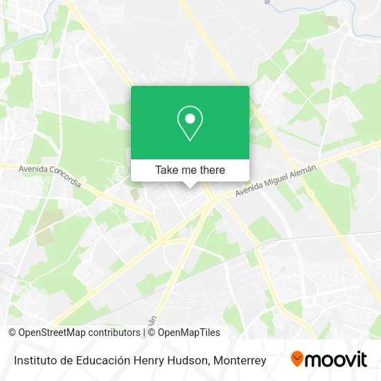 Instituto de Educación Henry Hudson map