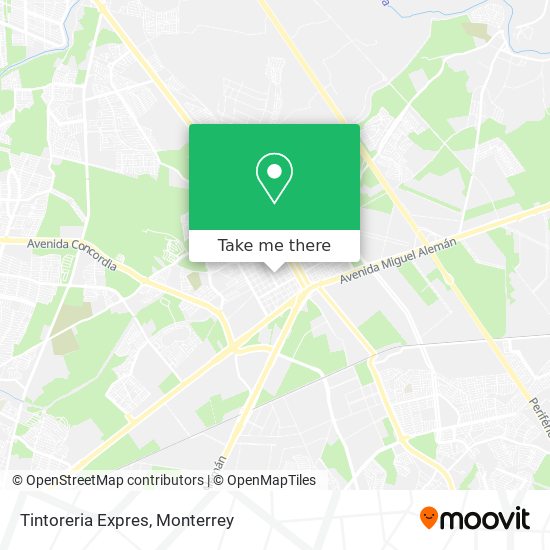 Tintoreria Expres map