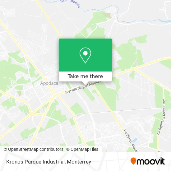 Kronos Parque Industrial map