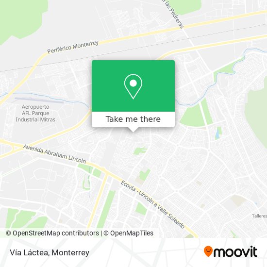 Mapa de Vía Láctea