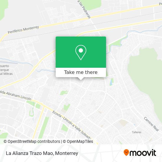 Mapa de La Alianza Trazo Mao