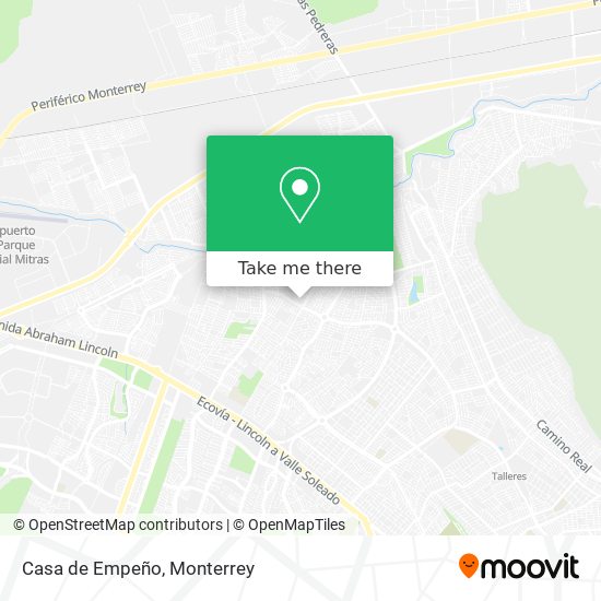 Casa de Empeño map