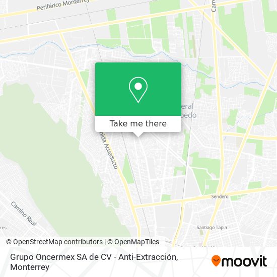Grupo Oncermex SA de CV - Anti-Extracción map