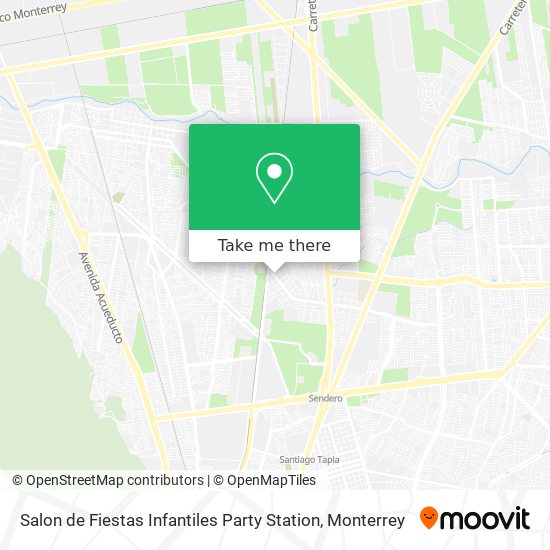 Salon de Fiestas Infantiles Party Station map