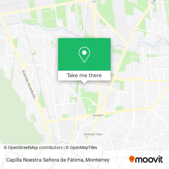 Mapa de Capilla Nuestra Señora de Fátima