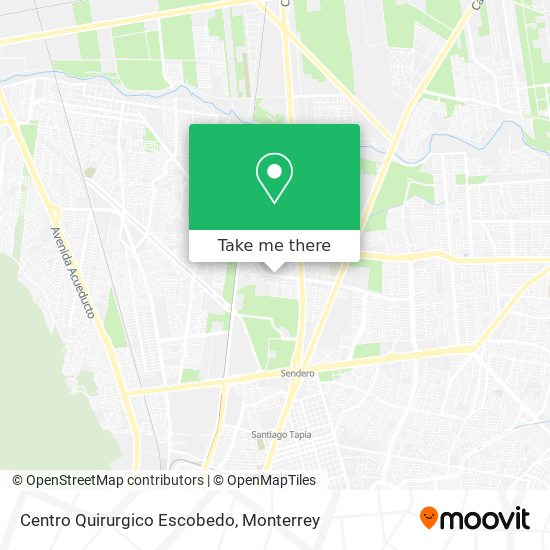 Centro Quirurgico Escobedo map