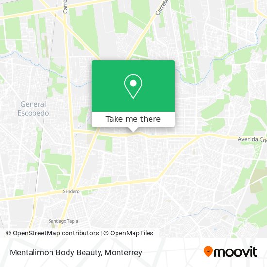 Mentalimon Body Beauty map
