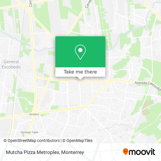 Mutcha Pizza Metroplex map