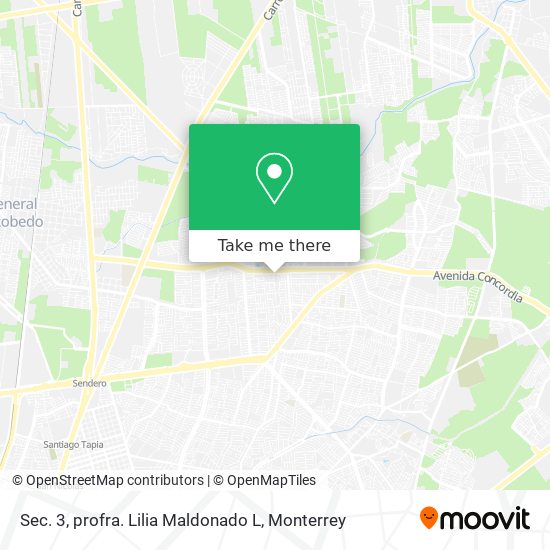 Sec. 3, profra. Lilia Maldonado L map