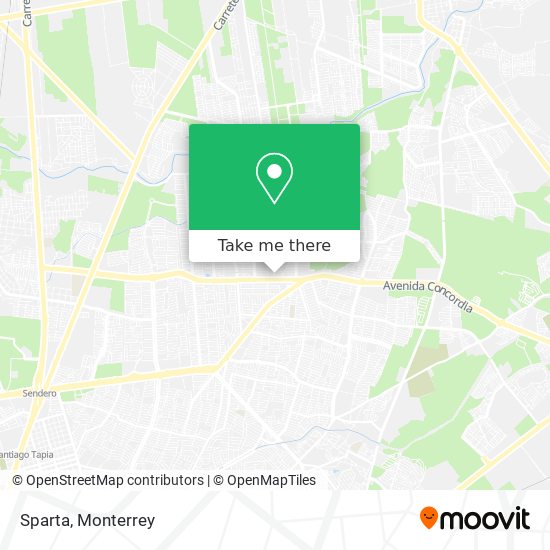 Mapa de Sparta