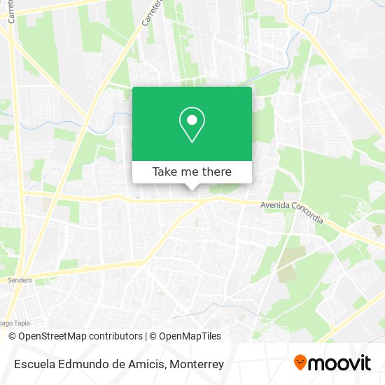 Escuela Edmundo de Amicis map