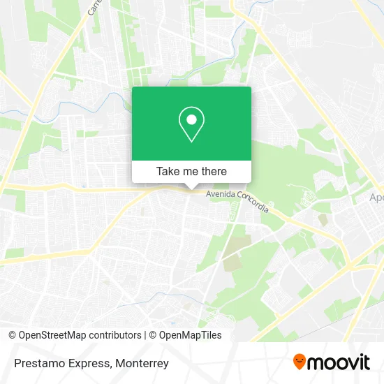 Prestamo Express map