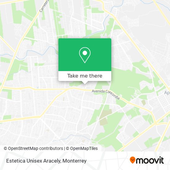 Estetica Unisex Aracely map