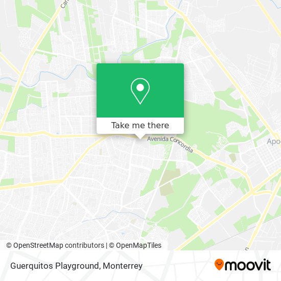 Guerquitos Playground map