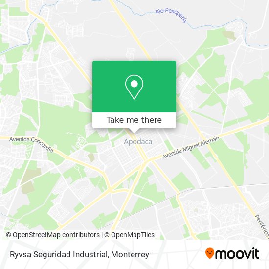Ryvsa Seguridad Industrial map