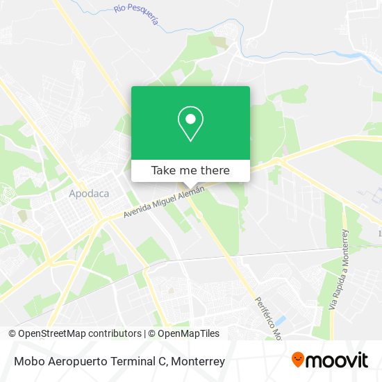 Mapa de Mobo Aeropuerto Terminal C