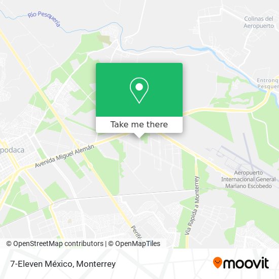7-Eleven México map