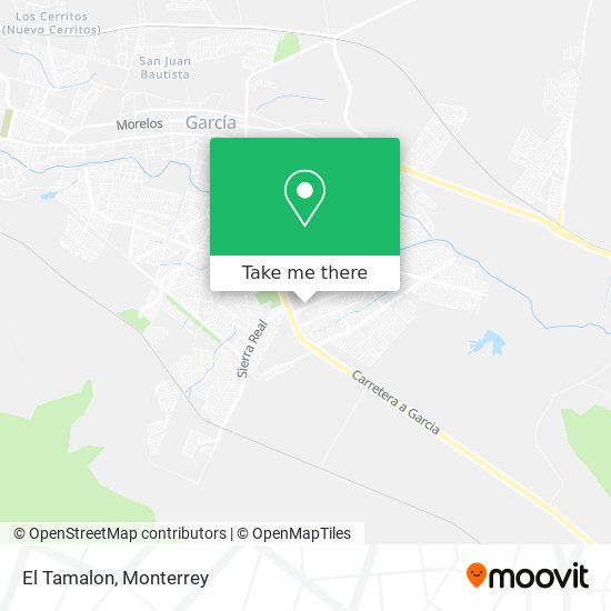 Mapa de El Tamalon