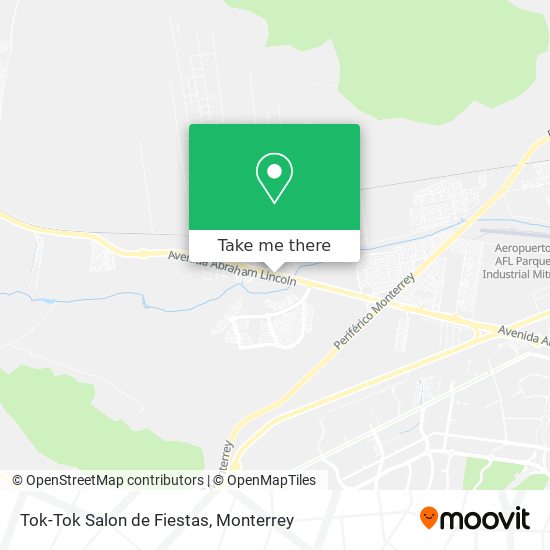 Tok-Tok Salon de Fiestas map