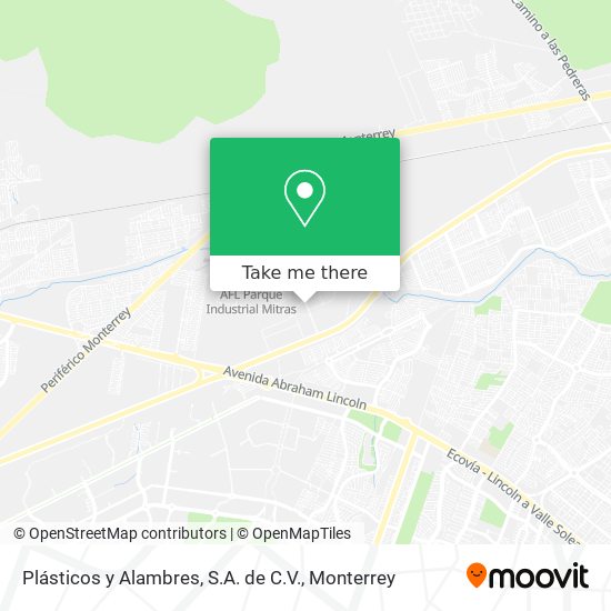 Mapa de Plásticos y Alambres, S.A. de C.V.