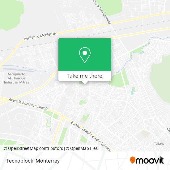 Tecnoblock map