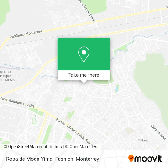 Ropa de Moda Yimai Fashion map