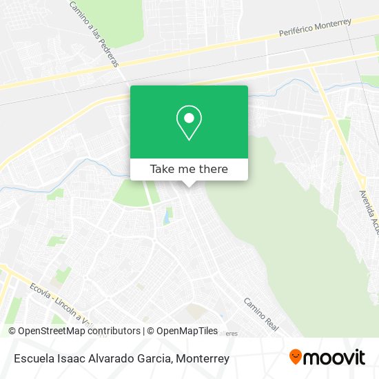 Escuela Isaac Alvarado Garcia map