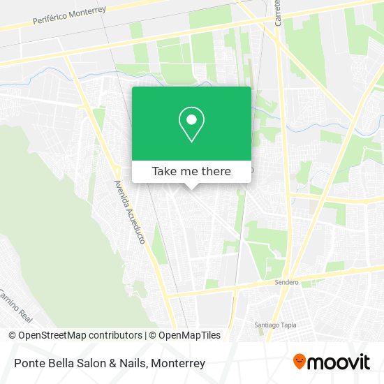 Ponte Bella Salon & Nails map