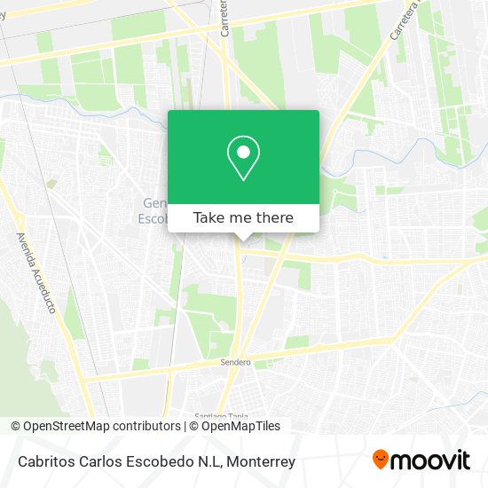 Cabritos Carlos Escobedo N.L map