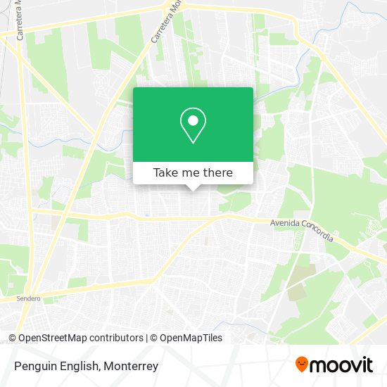 Mapa de Penguin English