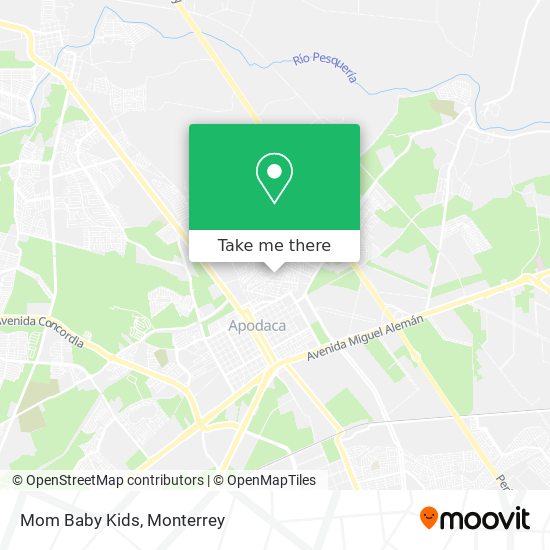 Mom Baby Kids map