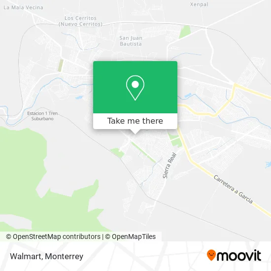Walmart map