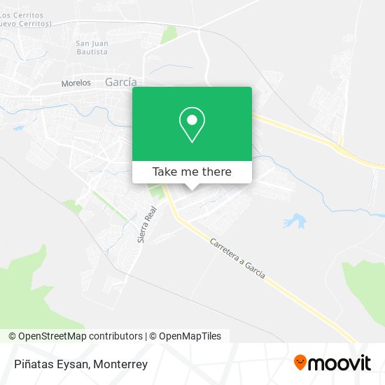 Mapa de Piñatas Eysan
